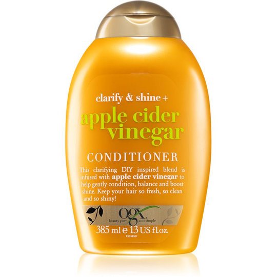 OGX Apple Cider Vinegar Cleansing Conditioner for Shiny and Soft Hair 385 ml