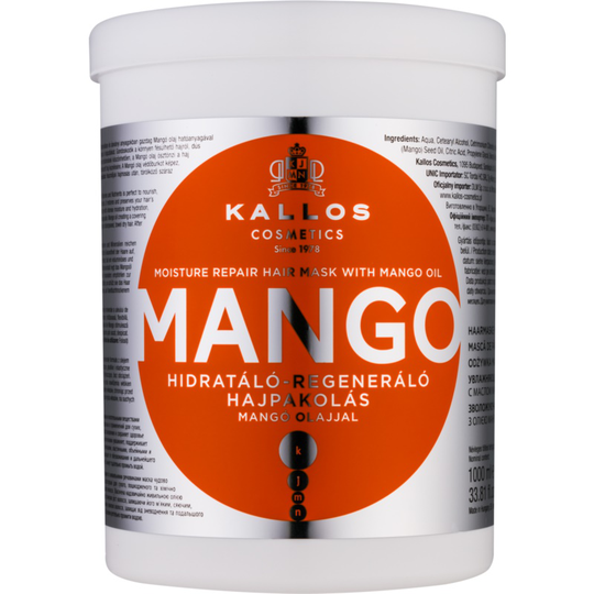 Kallos KJMN Fortifying Mask With Mango Oil 1000 ml
