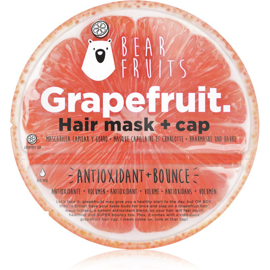 Bear Fruits Grapefruit Hair Mask For Flexibility And Volume