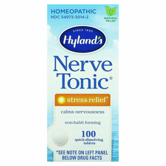 Hyland's , Nerve Tonic, Stress Relief , 100 Quick-Dissolving Tablets