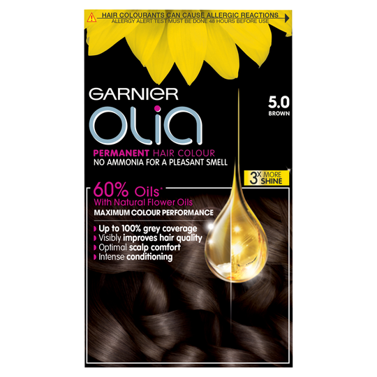 Garnier Olia 5.0 Brown Hair Dye - 1 Kit