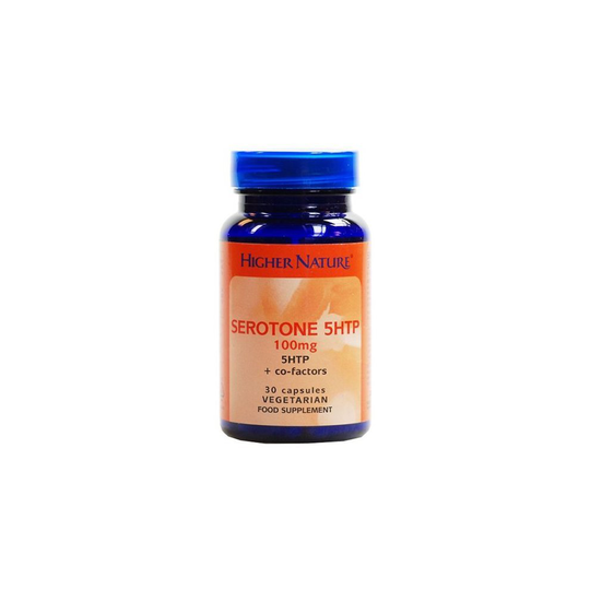 Higher Nature 12% off Serotone 100mg 30 Capsules