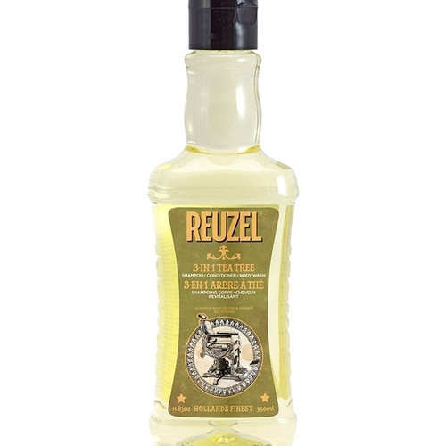 Reuzel 3in1 Tea Tree Shampoo, Conditioner & Body Wash 350ml