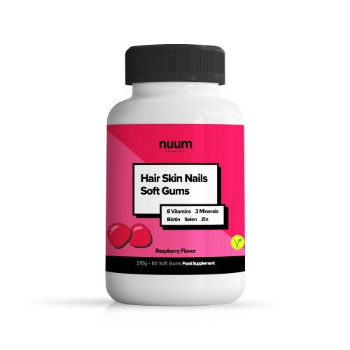 Nuum Cosmetics Hair Skin Nails Soft Gums Food Supplement 1 Month