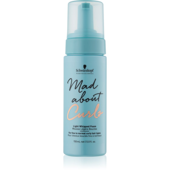 Schwarzkopf Professional Mad About Curls Hair Mousse for Definition and Shape 150 ml