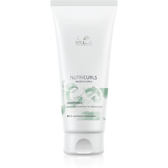 Wella Professionals Nutricurls Waves & Curls Nourishing Conditioner For Easy Combing 200 ml