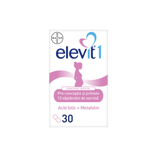 Elevit 1 Multivitamins for pre-conception and pregnancy, 30 cpr, Bayer