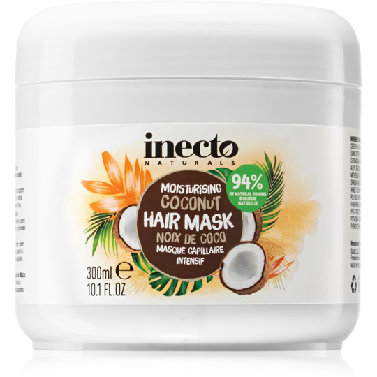 Inecto Coconut Deeply Moisturising Face Mask for Hair 300 ml