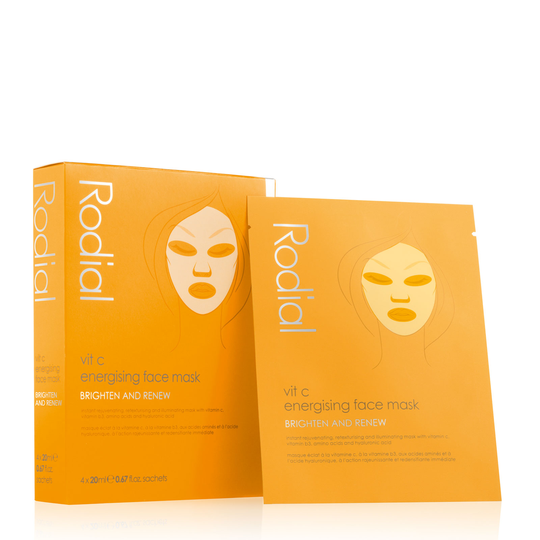 Rodial Vit C Energising Sheet Mask 4 X 20Ml