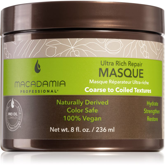 Macadamia Natural Oil Ultra Rich Repair Deeply Regenerating Mask For Damaged Hair 236 ml