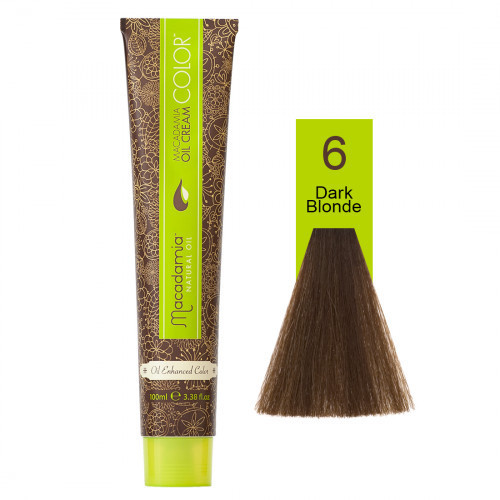 Macadamia Oil Cream Color 6.0 Dark Blond
