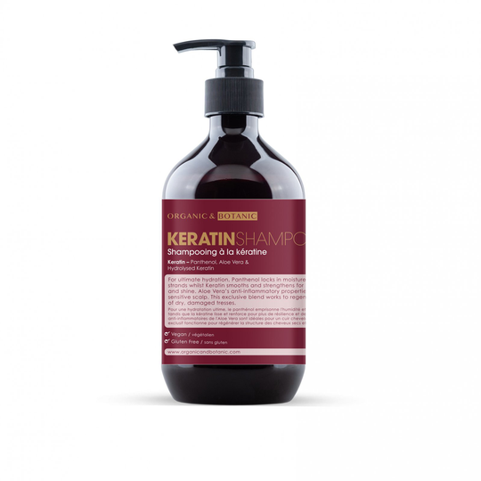 Organic & Botanic Keratin Shampoo 500Ml