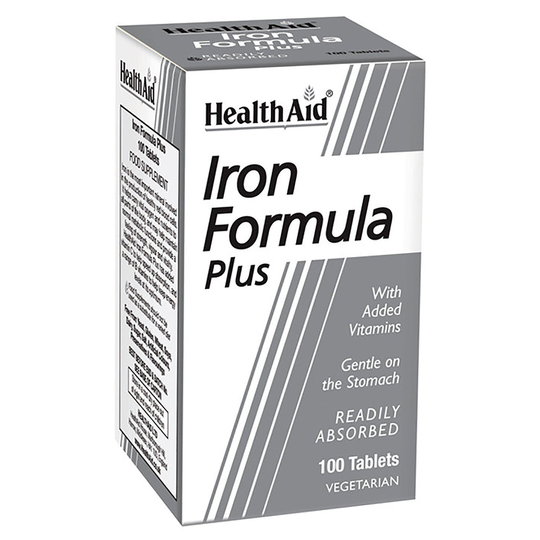Healthaid Strong Iron Formula - 100 Tablets