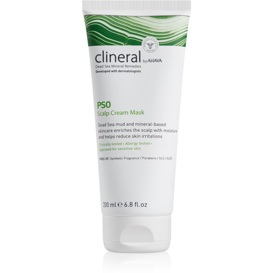 AHAVA Clineral PSO Intense Hydrating Mask For Irritated Scalp 200 ml