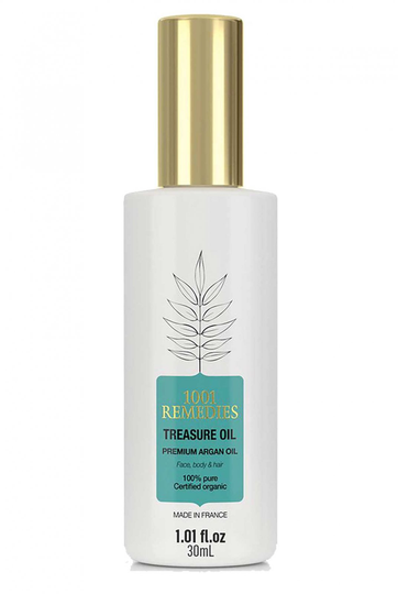1001 Remedies Treasure Oil Pure Argan Oil For Hair & Skin 30Ml