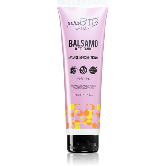 puroBIO Cosmetics Detangling Conditioner Revitalizing Conditioner For Easy Combing 150 ml