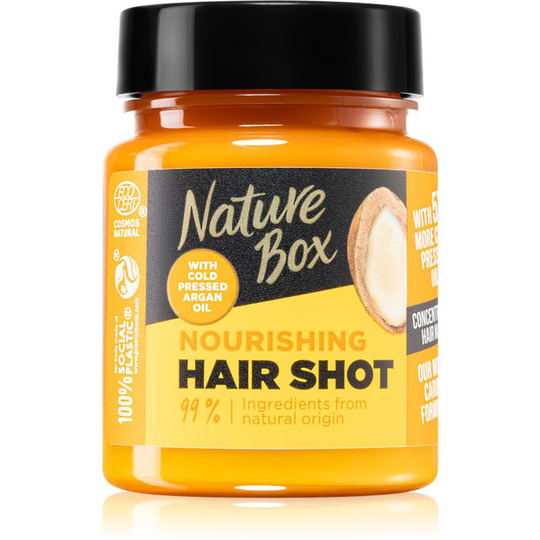 Nature Box Argan Hair Shot Regenerating Hair Mask With Argan Oil 60 ml