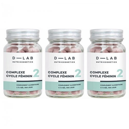 D-LAB Nutricosmetics Complexe Cycle Feminin Hormonal Balance Complex Food Supplement 3 Months