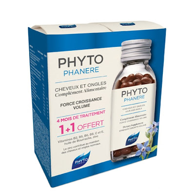 Phyto Phytophanère Strengthening Dietary Supplement for Hair and Nails 2x120caps