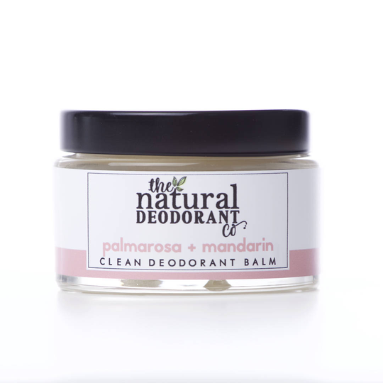 The Natural Deodorant Co. Clean Deodorant Balm Palmarosa + Mandarin 55G