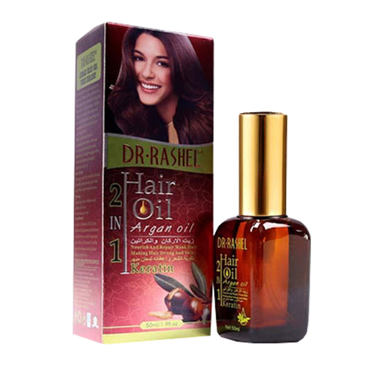 Dr Rashel Argan Hair Oil With Keratin 2+1