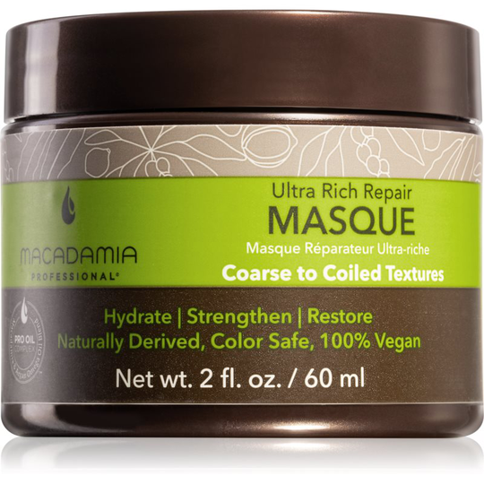 Macadamia Natural Oil Ultra Rich Repair Deeply Regenerating Mask For Damaged Hair 60 ml