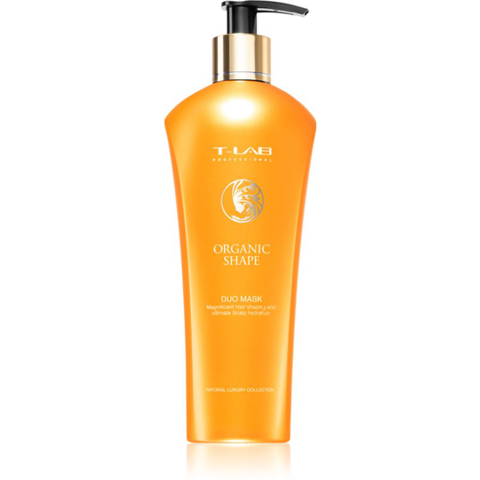 T-LAB Professional Organic Shape Hydrating Mask For Wavy And Curly Hair 300 ml