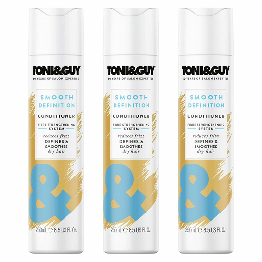 Toni & Guy Smooth Definition Conditioner 3 X 250Ml