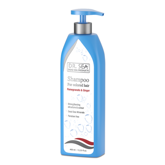 Dr Sea Shampoo - Pomegranate & Ginger 400Ml