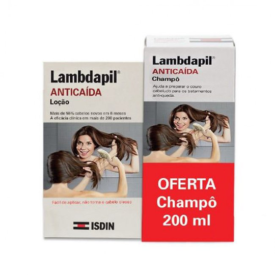 ISDIN Lambdapil Anti-Hair Loss Lotion 20x3ml + offer of Shampoo 200ml