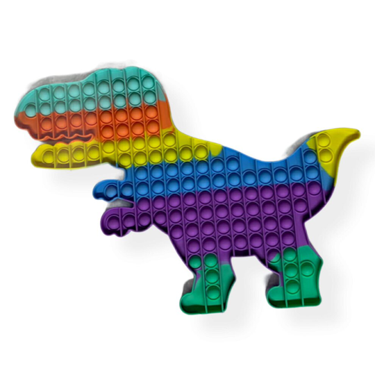 Jumbo Dinosaur Pop It Toy For Stress Relief And For Kids