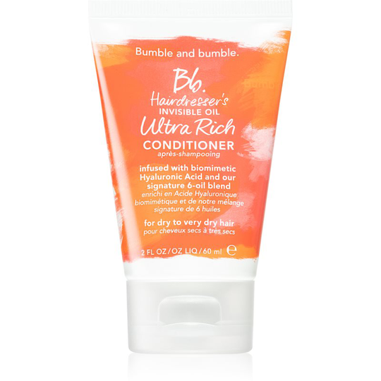 Bumble and bumble Hairdresser's Invisible Oil Ultra Rich Conditioner Moisturising Conditioner for Very Dry and Coarse Hair 60 ml