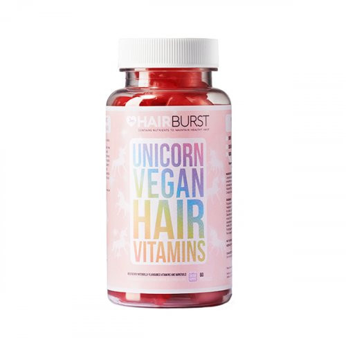 Hairburst Unicorn Vegan Hair Vitamins 60 guminukų