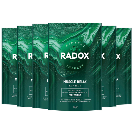Radox Muscle Relax Bath Salts 6 X 900G