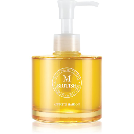 BRITISH M Annatto Hair Oil Nourishing Oil For Very Damaged Hair 140 ml