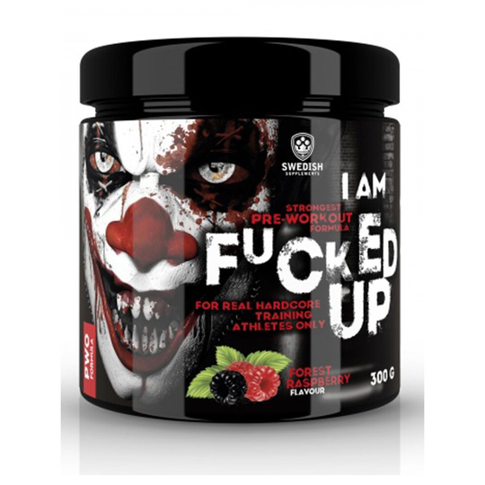 (Forest Raspberry) Swedish Supplements Pre Workout I Am F***d Up 300g