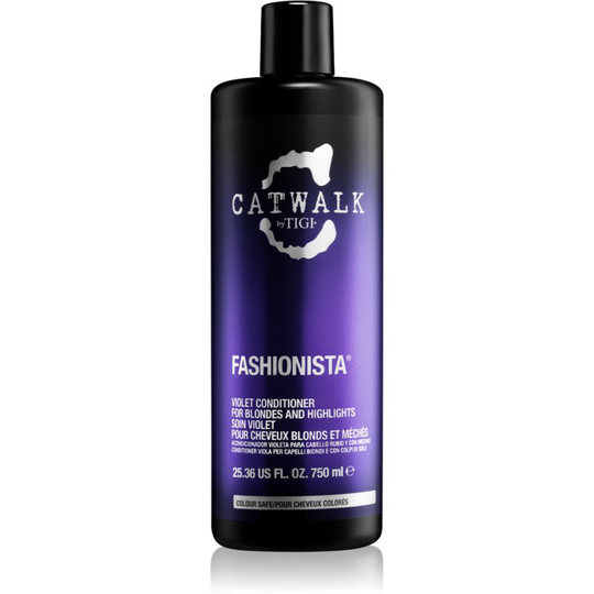 TIGI Catwalk Fashionista Violet Conditioner For Blondes And Highlighted Hair 750 ml