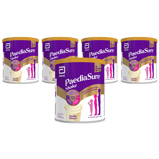 Paediasure Shake Powder Vanilla 400G X 5