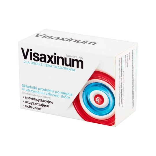 Visaxinum for acne skin 60 tablets, cera trÄ…dzikowa
