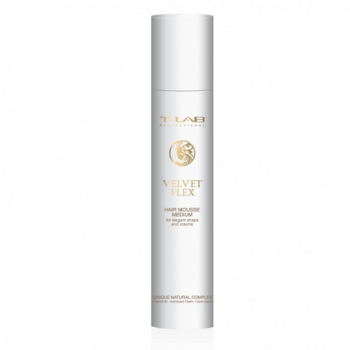 T-LAB Professional Velvet Flex Hair Mousse Medium Hold 300ml