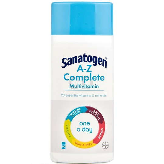 Sanatogen A-Z Complete Multivitamins - 90 Tablets