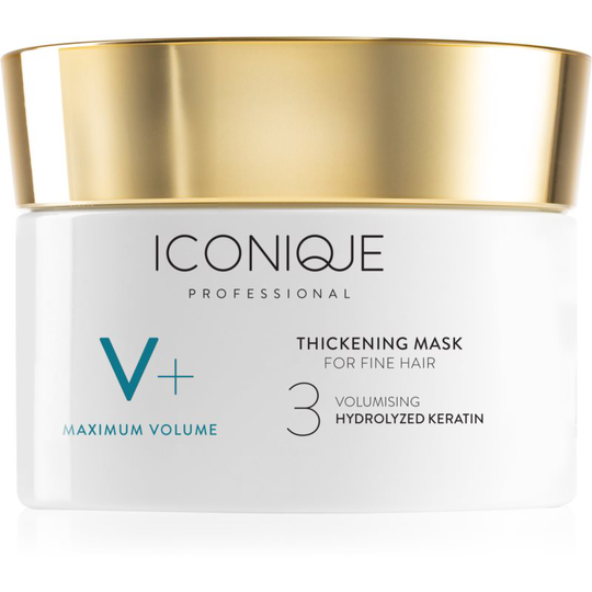 ICONIQUE Maximum volume intense volumising mask for fine hair 200 ml