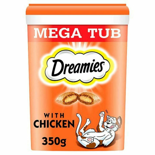 Dreamies Chicken Treats Mega Tub