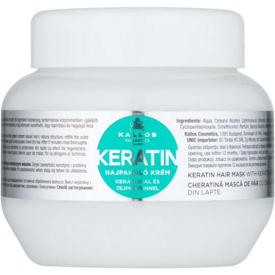 Kallos Keratin Hair Mask With Keratin 275 ml