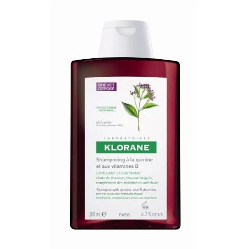 Klorane Hair Shampoo with Quinine and B Vitamins 200ml
