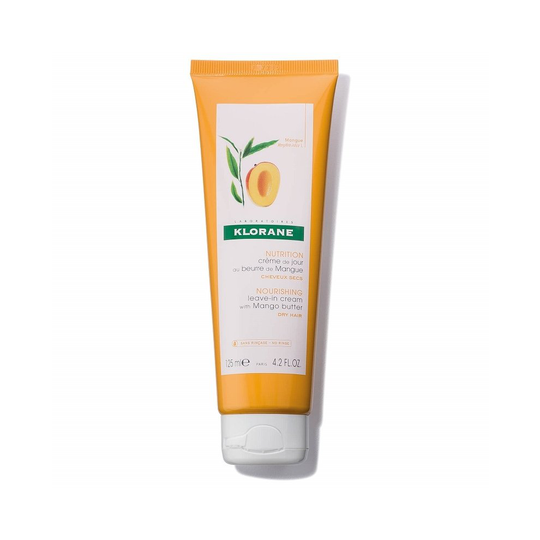 Klorane Nourishing Leave-In Cream with Mango Butter for Dry Hair 125ml