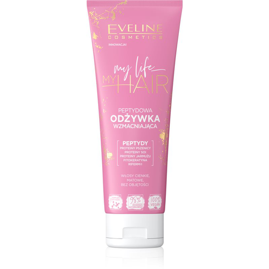 Eveline Cosmetics My Life My Hair Strenghtening Conditioner with peptides 250 ml