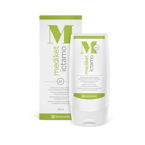 Benemedo Mediket Ictamo Irritated Scalp Shampoo 80ml