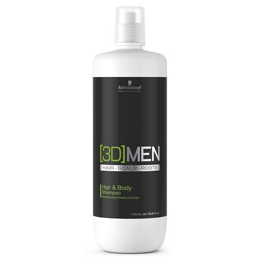 Schwarzkopf 3D Men Hair&Body Shampoo 1000ml