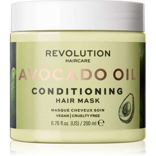 Revolution Haircare Hair Mask Avocado Hair Mask with Nourishing and Moisturizing Effect 200 ml